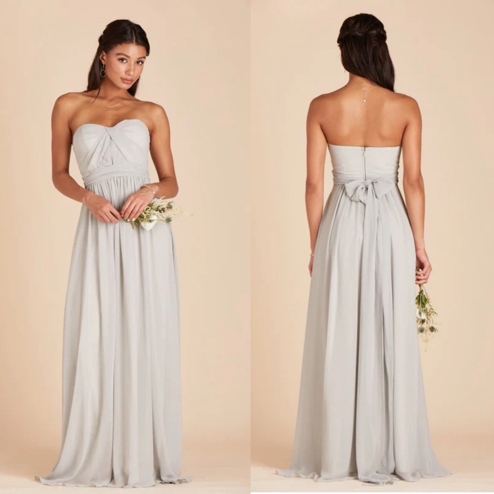 Birdy Grey Grace Convertible Dress chiffon Dove Gray